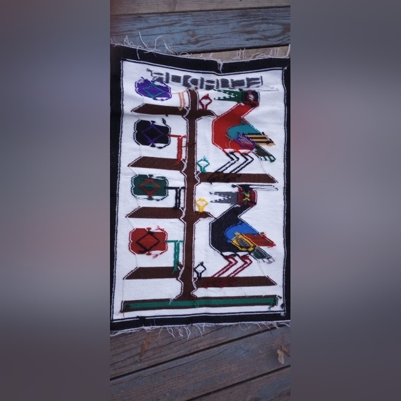 Ecuador Hand woven tapestry - Picture 5 of 6